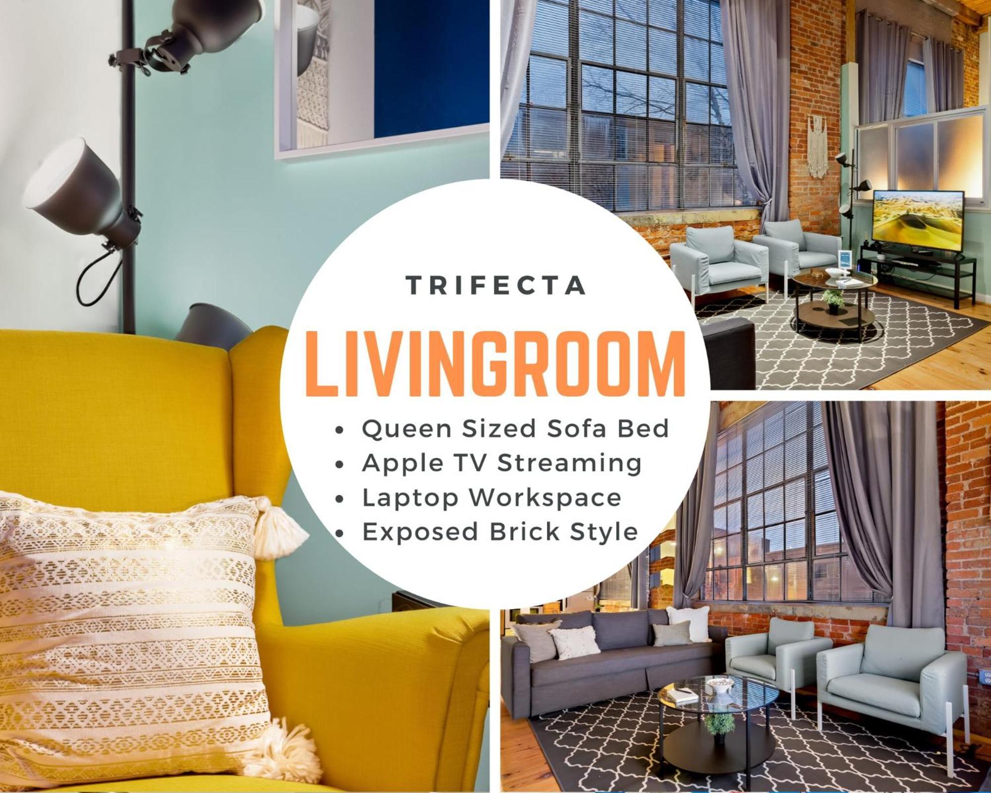 Ferienwohnung Trifecta Historic Brick 2Br Getaway Superhost Durham Exterior foto