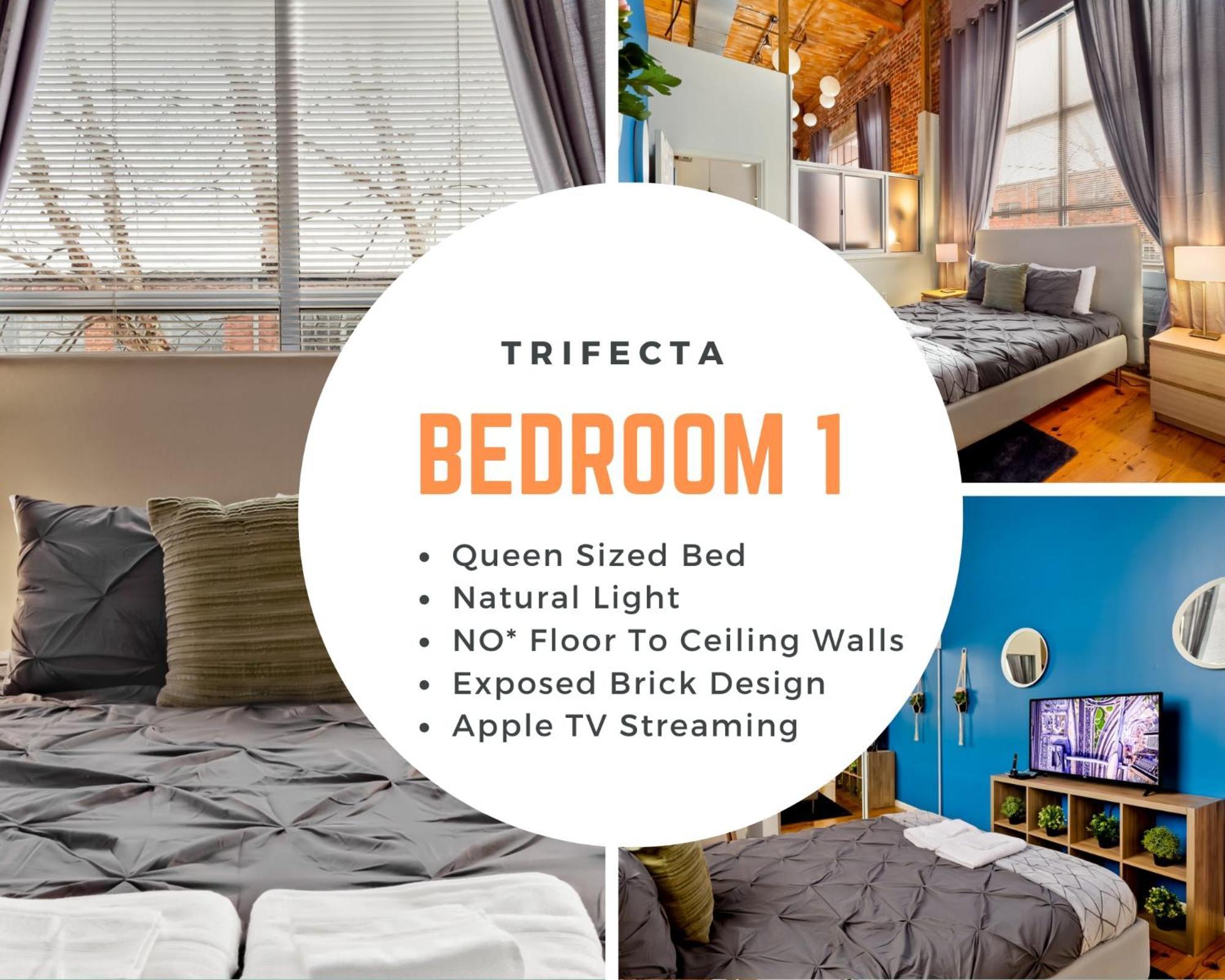 Ferienwohnung Trifecta Historic Brick 2Br Getaway Superhost Durham Exterior foto
